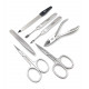 Solingen Professional XL Manicure Pedicure Kit - Portable Travel Surgical Stainless Steel Nail Grooming kit for Men and Women - Made in Solingen Germany| 7 Pieces Packed with Leather Case (Red) Solingen Professional XL Manicure Pedicure Kit - Portable Travel Surgical Stainless Steel Nail Grooming kit for Men and Women - Made in Solingen Germany| 7 Pieces Packed with Leather Case (Red)