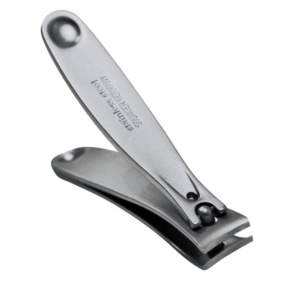 Erbe Professional Manicure Nail Clipper, German Stainless Steel, Handcrafted in Solingen Germany, Small, 6cm, Genuine Leather Case
