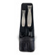 Shpitser Solingen 2 Pieces Luxuries TopInox Surgical Stainless Steel German Mens Hand Sharpened Manicure Pedicure Clipper Set Grooming kit In Italian Leather Case Made in Solingen Germany