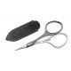 Niegeloh Solingen Extra Pointed Cuticle Tower Point Inox Style Titanium Black Self Sharpened Scissors Made in Solingen Germany | Packed with Shpitser Leather Case (Titanium Black) Niegeloh Solingen Extra Pointed Cuticle Tower Point Inox Style Titanium Black Self Sharpened Scissors Made in Solingen Germany | Packed with Shpitser Leather Case (Titanium Black)