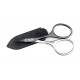 Niegeloh Solingen Extra Pointed Cuticle Tower Point Inox Style Titanium Black Self Sharpened Scissors Made in Solingen Germany | Packed with Shpitser Leather Case (Titanium Black) Niegeloh Solingen Extra Pointed Cuticle Tower Point Inox Style Titanium Black Self Sharpened Scissors Made in Solingen Germany | Packed with Shpitser Leather Case (Titanium Black)