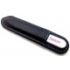 Genuene Czech Patented Bohemian Crystal Glass Nail File in Leather Case, 9cm Black-Silver Genuene Czech Patented Bohemian Crystal Glass Nail File in Leather Case, 9cm Black-Silver