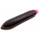 Genuene Czech Patented Bohemian Crystal Glass Nail File in Leather Case, 9cm Brown-Pink Genuene Czech Patented Bohemian Crystal Glass Nail File in Leather Case, 9cm Brown-Pink