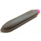 Genuene Czech Patented Bohemian Crystal Glass Nail File in Leather Case 9cm Gray-Pink Genuene Czech Patented Bohemian Crystal Glass Nail File in Leather Case 9cm Gray-Pink