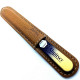 Genuene Czech Patented Bohemian Crystal Glass Nail File in Leather Case, 14cm Genuene Czech Patented Bohemian Crystal Glass Nail File in Leather Case, 14cm