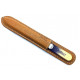 Genuene Czech Patented Bohemian Crystal Glass Nail File in Leather Case, 14cm Genuene Czech Patented Bohemian Crystal Glass Nail File in Leather Case, 14cm
