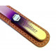 Genuene Czech Patented Bohemian Crystal Glass Nail File in Leather Case, 14cm Genuene Czech Patented Bohemian Crystal Glass Nail File in Leather Case, 14cm