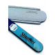 Genuene Czech Patented Bohemian Navy Blue Full Color Crystal Glass Nail File With Mirror Handle in Leather Case, 14cm Genuene Czech Patented Bohemian Navy Blue Full Color Crystal Glass Nail File With Mirror Handle in Leather Case, 14cm