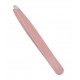 Niegeloh Professional TopInox Pink Coated Slant Tweezers with leather sleeve Germany Niegeloh Professional TopInox Pink Coated Slant Tweezers with leather sleeve Germany