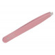 Niegeloh Professional TopInox Pink Coated Slant Tweezers with leather sleeve Germany Niegeloh Professional TopInox Pink Coated Slant Tweezers with leather sleeve Germany