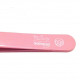 Niegeloh Professional TopInox Pink Coated Slant Tweezers with leather sleeve Germany Niegeloh Professional TopInox Pink Coated Slant Tweezers with leather sleeve Germany