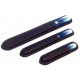 Shpitser Genuine Patented Czech 3pc Crystal Glass File set in High Quality Leather Cases Shpitser Genuine Patented Czech 3pc Crystal Glass File set in High Quality Leather Cases