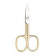 Niegeloh Combined Nail and Cuticle Scissors 24K Gold Plated Niegeloh Combined Nail and Cuticle Scissors 24K Gold Plated