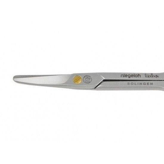 Niegeloh Stainless Steel TopInox Baby Nail Scissors with Blunt Tips in