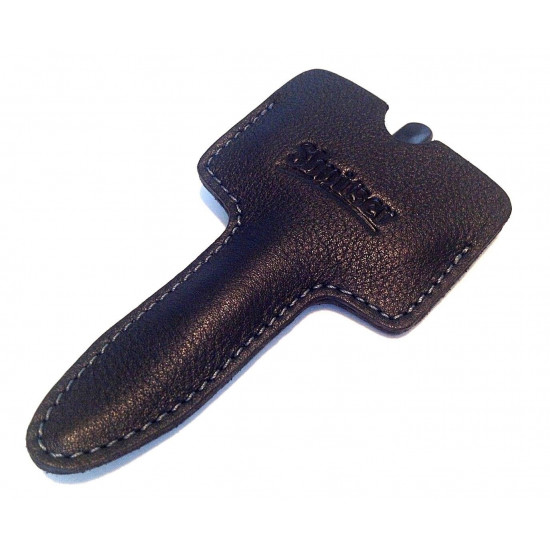 Shpitler High Quality Black Leather Sleeve for Manicure Scissors, Germany 4 inch Shpitler High Quality Black Leather Sleeve for Manicure Scissors, Germany 4 inch