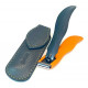 Solingen Germany Premium Stainless Steel Toe Nail Clippers With Orange Catcher by Goesol in Leather Case Solingen Germany Premium Stainless Steel Toe Nail Clippers With Orange Catcher by Goesol in Leather Case