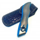 Solingen Germany Premium Stainless Steel Toe Nail Clippers With Blue Catcher by Goesol in Leather Case Solingen Germany Premium Stainless Steel Toe Nail Clippers With Blue Catcher by Goesol in Leather Case