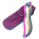 Solingen Germany Premium Stainless Steel Toe Nail Clippers With Pink Catcher by Goesol in Leather Case Solingen Germany Premium Stainless Steel Toe Nail Clippers With Pink Catcher by Goesol in Leather Case