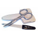 Shpitler 4 inch High Quality Light Gray Leather Sleeve for Manicure Scissors, Germany Shpitler 4 inch High Quality Light Gray Leather Sleeve for Manicure Scissors, Germany