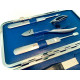 PREMIUM STAINLESS STEEL 7 PCS MEN'S MANICURE SET BY GÖSOL SOLINGEN GERMANY PREMIUM STAINLESS STEEL 7 PCS MEN'S MANICURE SET BY GÖSOL SOLINGEN GERMANY