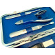 PREMIUM STAINLESS STEEL 7 PCS MEN'S MANICURE SET BY GÖSOL SOLINGEN GERMANY PREMIUM STAINLESS STEEL 7 PCS MEN'S MANICURE SET BY GÖSOL SOLINGEN GERMANY