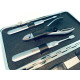 PREMIUM STAINLESS STEEL 7 PCS MEN'S MANICURE SET BY GÖSOL SOLINGEN GERMANY PREMIUM STAINLESS STEEL 7 PCS MEN'S MANICURE SET BY GÖSOL SOLINGEN GERMANY