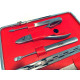 PREMIUM STAINLESS STEEL 7 PCS MEN'S MANICURE SET BY GÖSOL SOLINGEN GERMANY PREMIUM STAINLESS STEEL 7 PCS MEN'S MANICURE SET BY GÖSOL SOLINGEN GERMANY