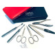 PREMIUM STAINLESS STEEL 7 PCS MEN'S MANICURE SET BY GÖSOL SOLINGEN GERMANY PREMIUM STAINLESS STEEL 7 PCS MEN'S MANICURE SET BY GÖSOL SOLINGEN GERMANY