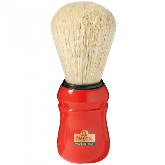Omega Professional Pure Bristle Shaving Brush, Handcrafted in Italy Omega Professional Pure Bristle Shaving Brush, Handcrafted in Italy