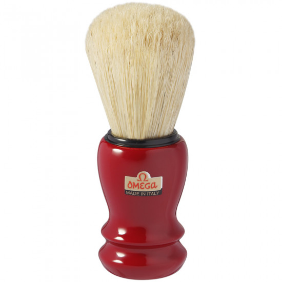 Omega Professional Pure Bristle Shaving Brush, Handcrafted in Italy Omega Professional Pure Bristle Shaving Brush, Handcrafted in Italy