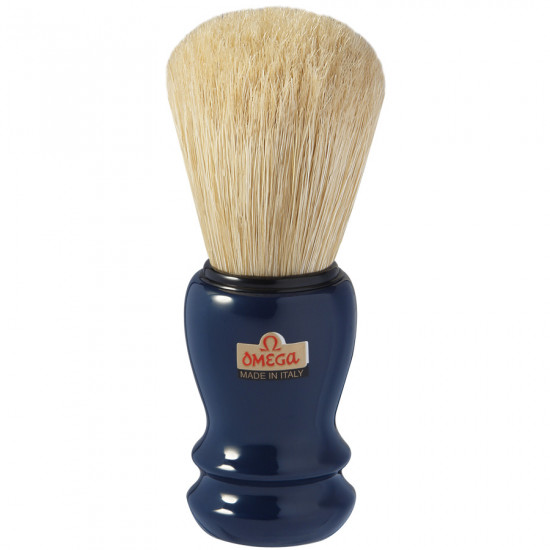 Omega Professional Pure Bristle Shaving Brush, Handcrafted in Italy Omega Professional Pure Bristle Shaving Brush, Handcrafted in Italy