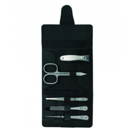 Niegeloh Solingen 5 pcs TopInox® Germany Manicure Set In Shpitser Leather Case Niegeloh Solingen 5 pcs TopInox® Germany Manicure Set In Shpitser Leather Case
