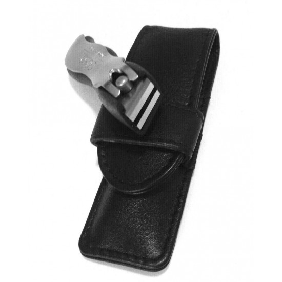 Solingen Germany Premium Stainless Steel Toe Nail Clippers With Catcher by Goesol in Leather Case Solingen Germany Premium Stainless Steel Toe Nail Clippers With Catcher by Goesol in Leather Case