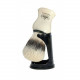 Omega Pure bristle shaving brush with stand Handcrafted in Italy Omega Pure bristle shaving brush with stand Handcrafted in Italy