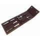 Niegeloh Solingen 5ps German Top Quality Stainless Steel Manicure set in Durable Leather Case Germany Niegeloh Solingen 5ps German Top Quality Stainless Steel Manicure set in Durable Leather Case Germany