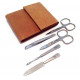 Niegeloh Solingen 5ps German TopInox Top Quality Stainless Steel Manicure set in Durable Leather Case Germany Niegeloh Solingen 5ps German TopInox Top Quality Stainless Steel Manicure set in Durable Leather Case Germany