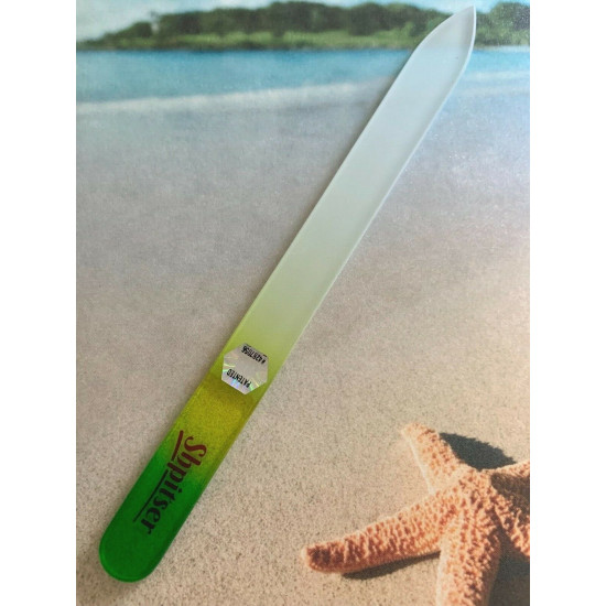 Free with order $100 or more Double Sided Crystal Glass Nail File, 5.5" Free with order $100 or more Double Sided Crystal Glass Nail File, 5.5"
