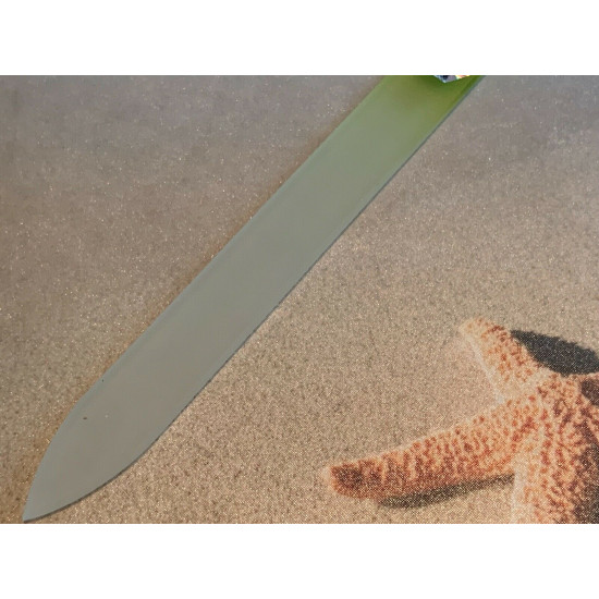 Free with order $100 or more Double Sided Crystal Glass Nail File, 5.5" Free with order $100 or more Double Sided Crystal Glass Nail File, 5.5"