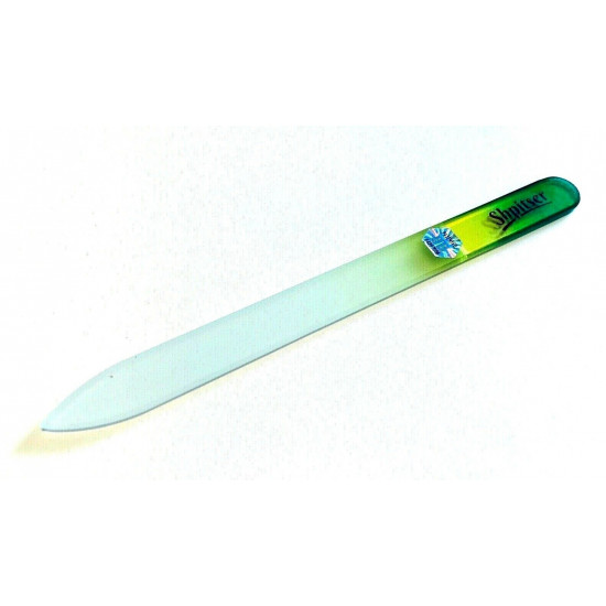 Free with order $100 or more Double Sided Crystal Glass Nail File, 5.5" Free with order $100 or more Double Sided Crystal Glass Nail File, 5.5"