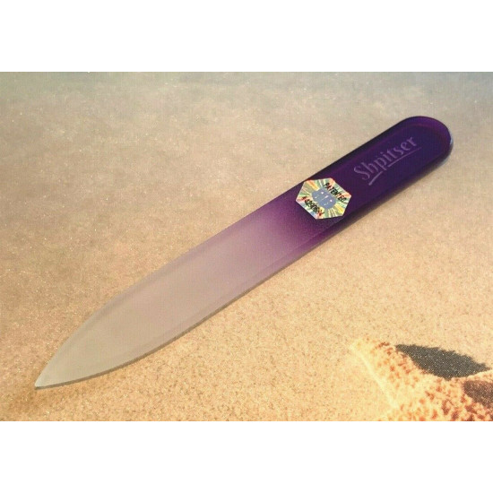 Free with order $50 or more Double Sided Crystal Glass Nail File, 9cm" Free with order $50 or more Double Sided Crystal Glass Nail File, 9cm"