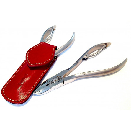 Shpitler 3.5Inch Red Hiqh Quality Leather Pouch For Nail Nippers 