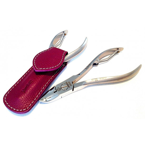 Shpitler 3.5 Inch Pink Leather Case For Toenail Clippers or Nippers Shpitler 3.5 Inch Pink Leather Case For Toenail Clippers or Nippers