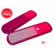 Shpitser Bohemian Crystal Dual Texture Pedicure Bar 6mm thick in high quality leather leather case purple red Shpitser Bohemian Crystal Dual Texture Pedicure Bar 6mm thick in high quality leather leather case purple red