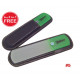 Shpitser Bohemian Crystal Dual Texture Pedicure Bar 6mm thick in high quality leather leather case black green Shpitser Bohemian Crystal Dual Texture Pedicure Bar 6mm thick in high quality leather leather case black green