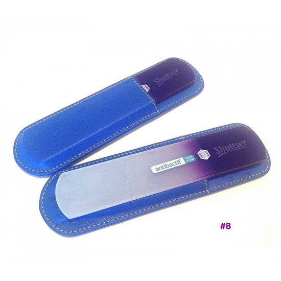 Shpitser Bohemian Crystal Dual Texture Pedicure Bar 6mm thick in high quality leather leather case blue purple Shpitser Bohemian Crystal Dual Texture Pedicure Bar 6mm thick in high quality leather leather case blue purple
