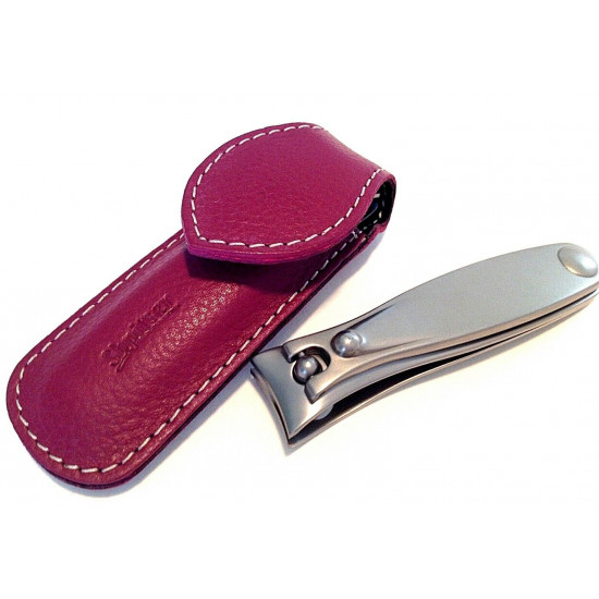 Shpitler Pink Leather Case For Toenail Clippers or Nippers 3.5 Inch Shpitler Pink Leather Case For Toenail Clippers or Nippers 3.5 Inch
