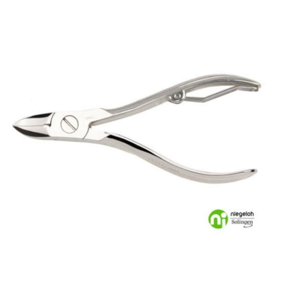 Niegeloh Solingen Nail Nippers Nickel Plated Germany 10cm Niegeloh Solingen Nail Nippers Nickel Plated Germany 10cm