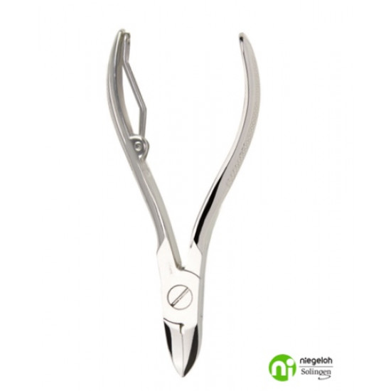 Niegeloh Solingen Nail Nippers Nickel Plated Germany 10cm Niegeloh Solingen Nail Nippers Nickel Plated Germany 10cm