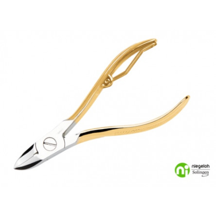 Niegeloh Solingen Nail Nippers 24K Gold Plated Germany