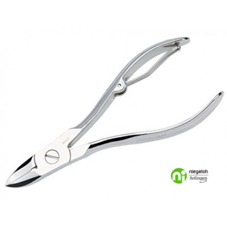Niegeloh Solingen Nail Nippers Nickel Plated Germany 10cm